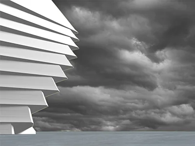 Disaster relief responsive architecture model