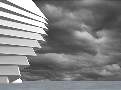Disaster relief responsive architecture model